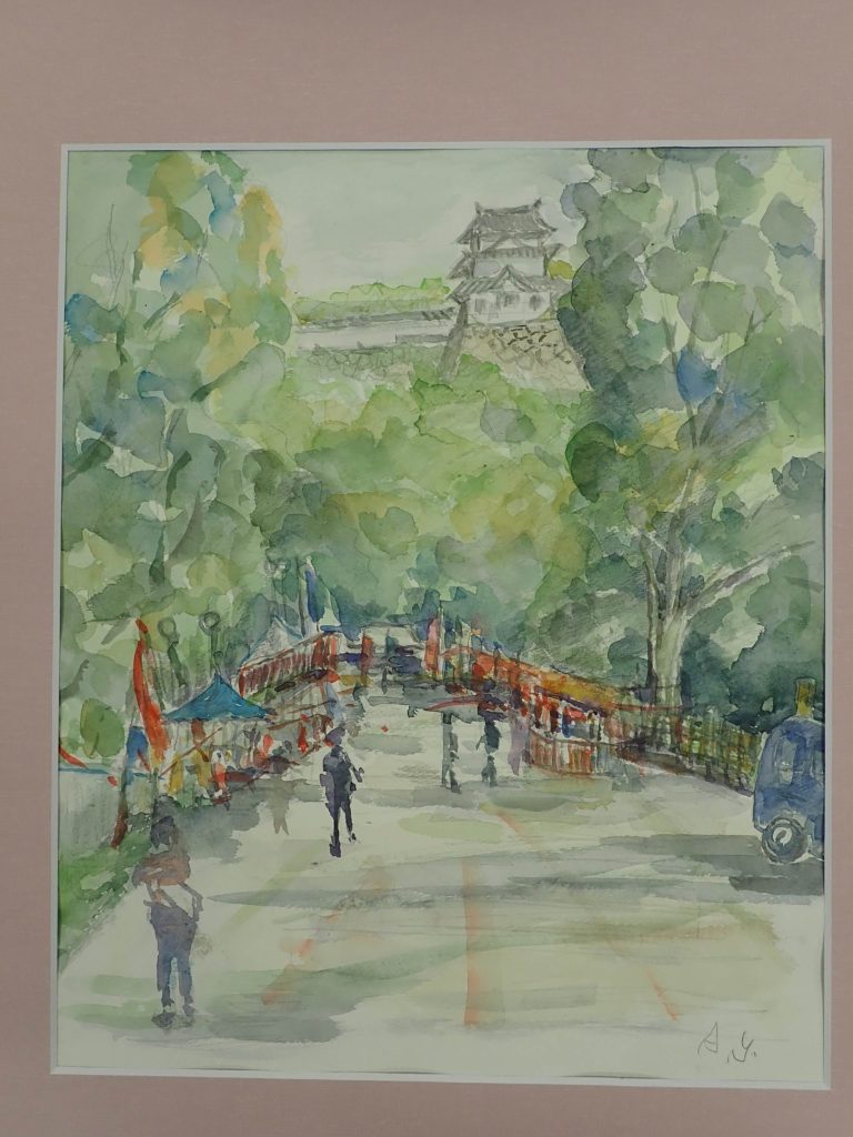 明石城絵画コンクール」入賞・入選作品および「明石城インスタグラム